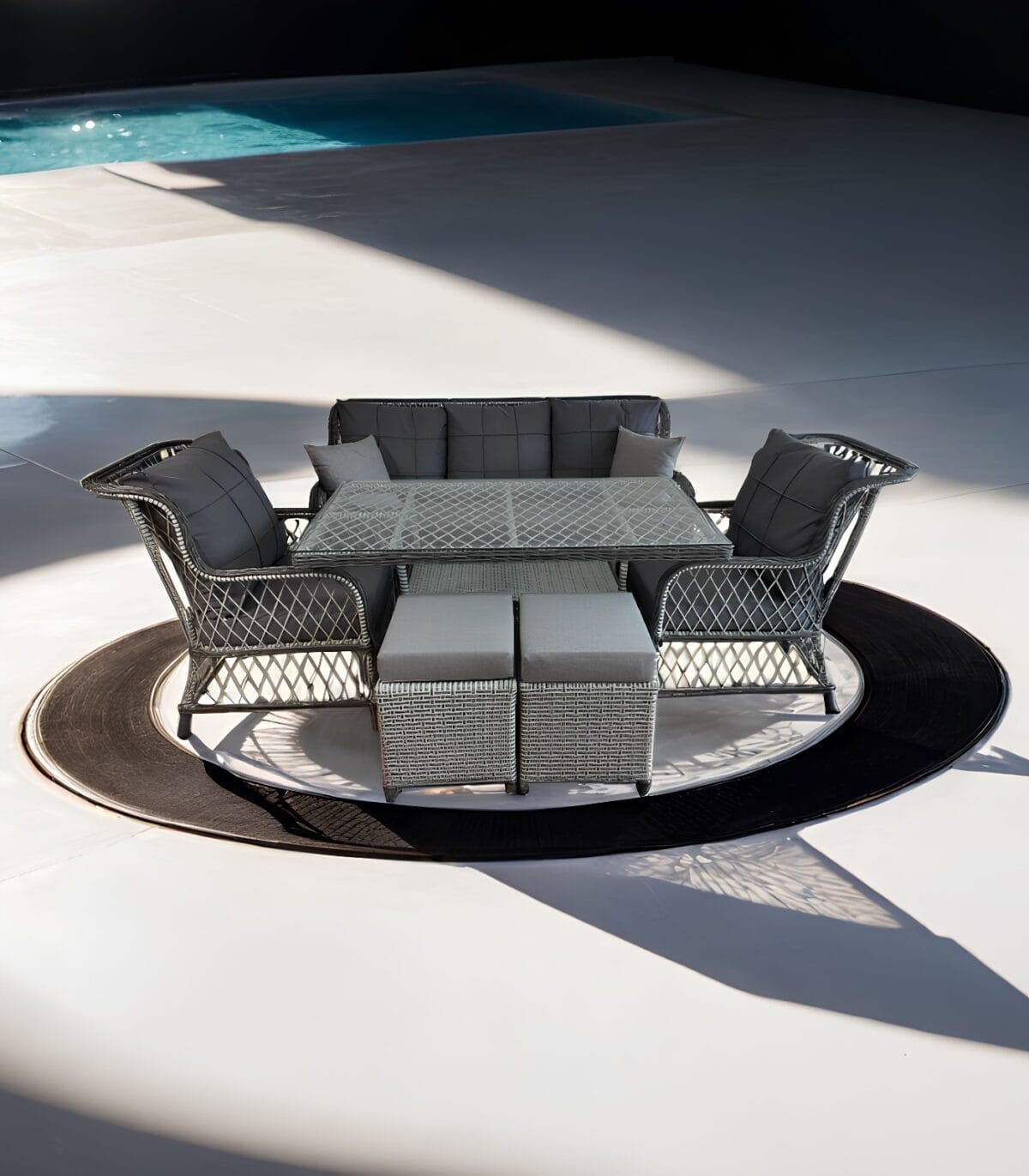 rattan bahce mobilya x set
